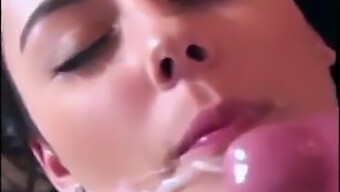 Big Dick Cumshot On Her Face And Hardcore Fucking