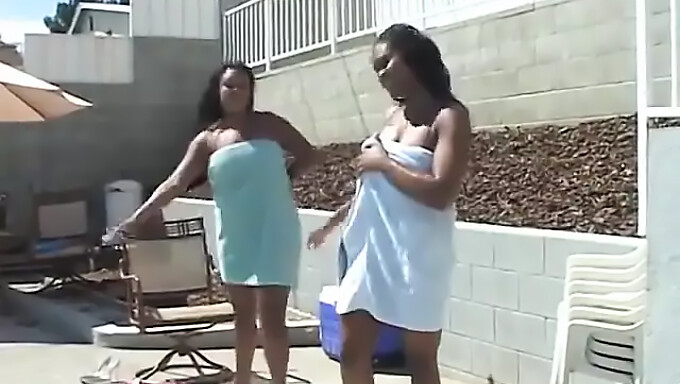 Two Black Beauties Indulge In Passionate Lesbian Sex