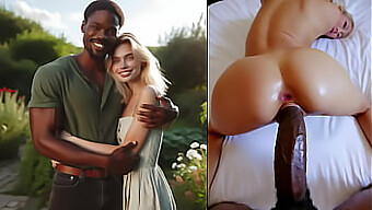 O Encontro Íntimo Da Minha Esposa Loira Com Seu Novo Amante, Negao Gifted, Em Um Sexo Grupal Interracial Selvagem